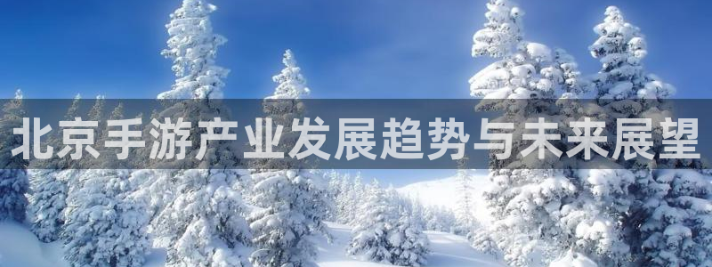 摩根娱乐app下载官网安装苹果：北京手游产业发展趋势与未来展